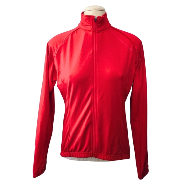 Endura Women's Roubaix Jacket Medium Cycling Windproof Insulated Red NEW NWT - Picture 6 of 8